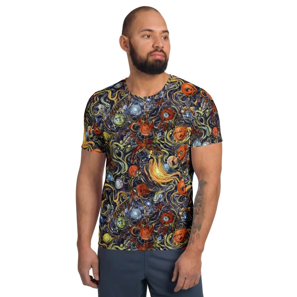 Astral Anarchy on Men's Athletic T-Shirt — Front