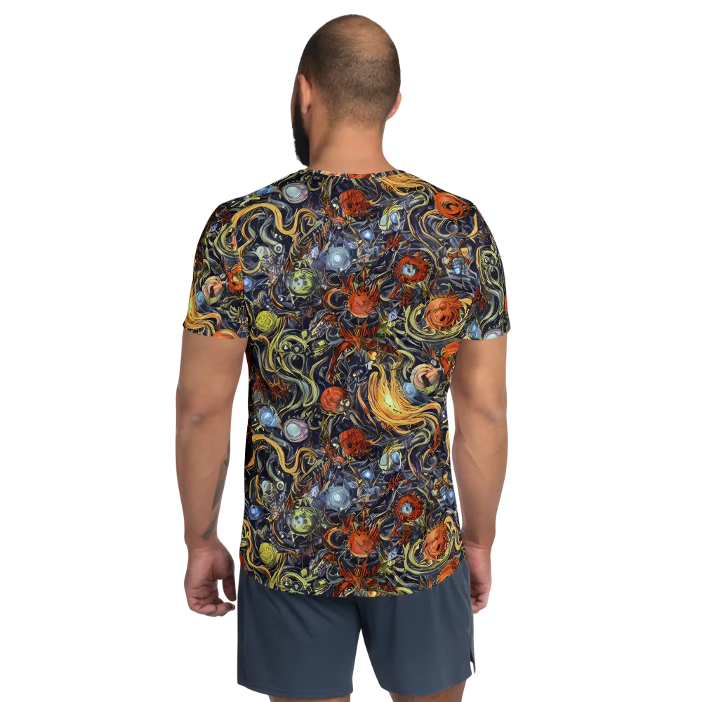 Astral Anarchy on Men's Athletic T-Shirt — Back