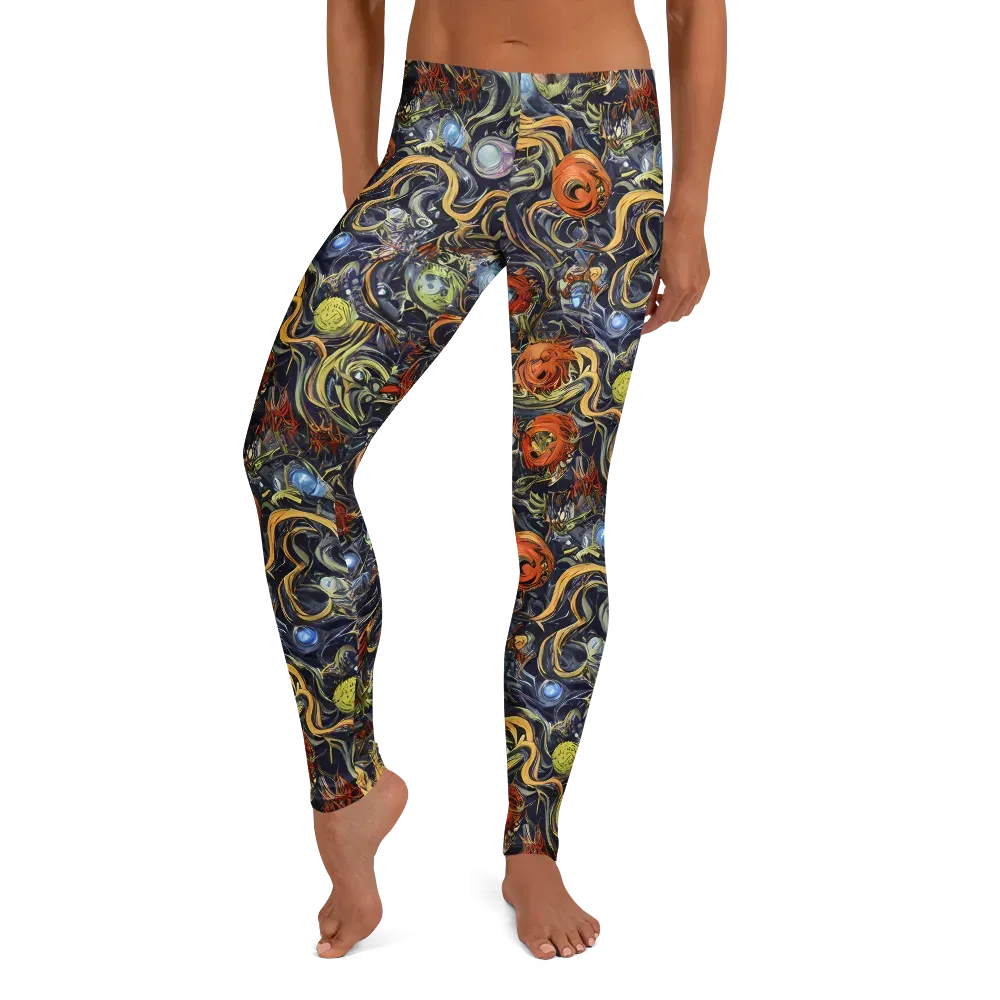 Astral Anarchy on Leggings — Front