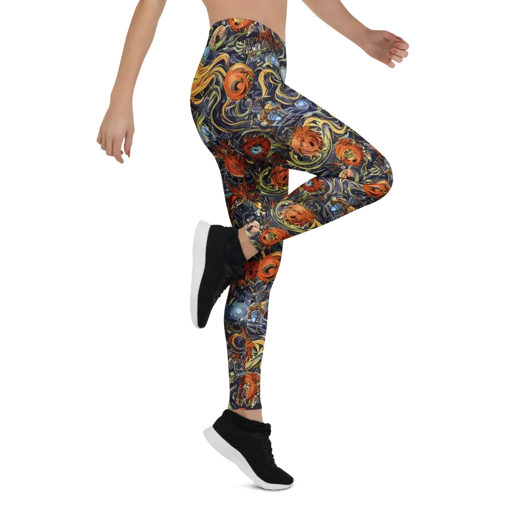 Astral Anarchy on Leggings — Right