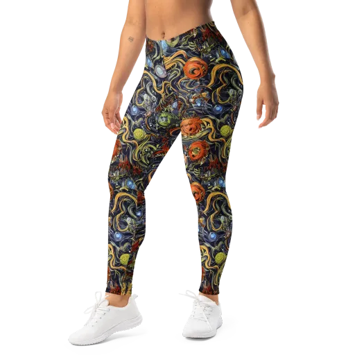 Astral Anarchy on a Leggings