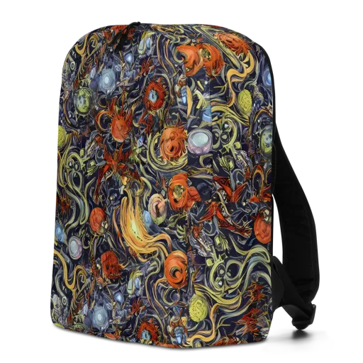 Astral Anarchy on a Minimalist Backpack