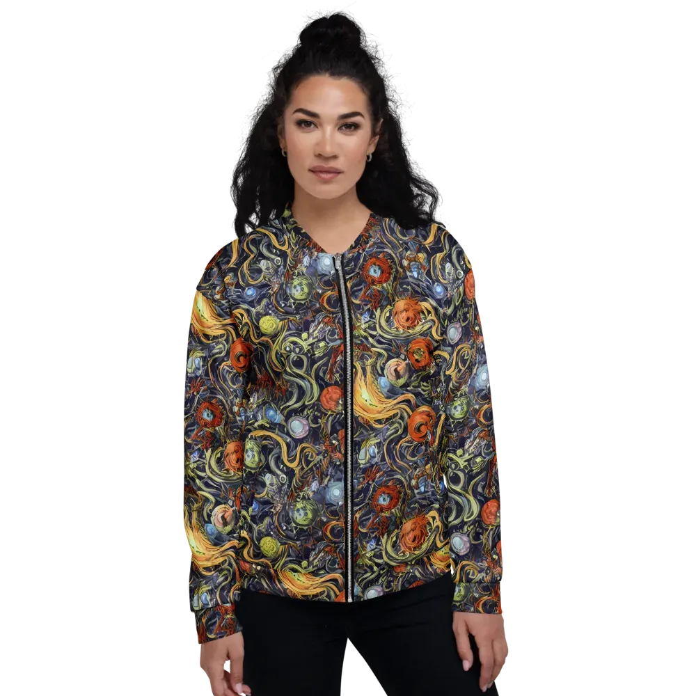 Astral Anarchy on Bomber Jacket — Front