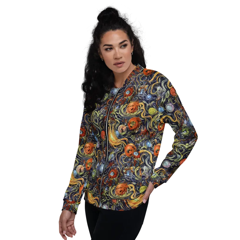Astral Anarchy on Bomber Jacket — Left