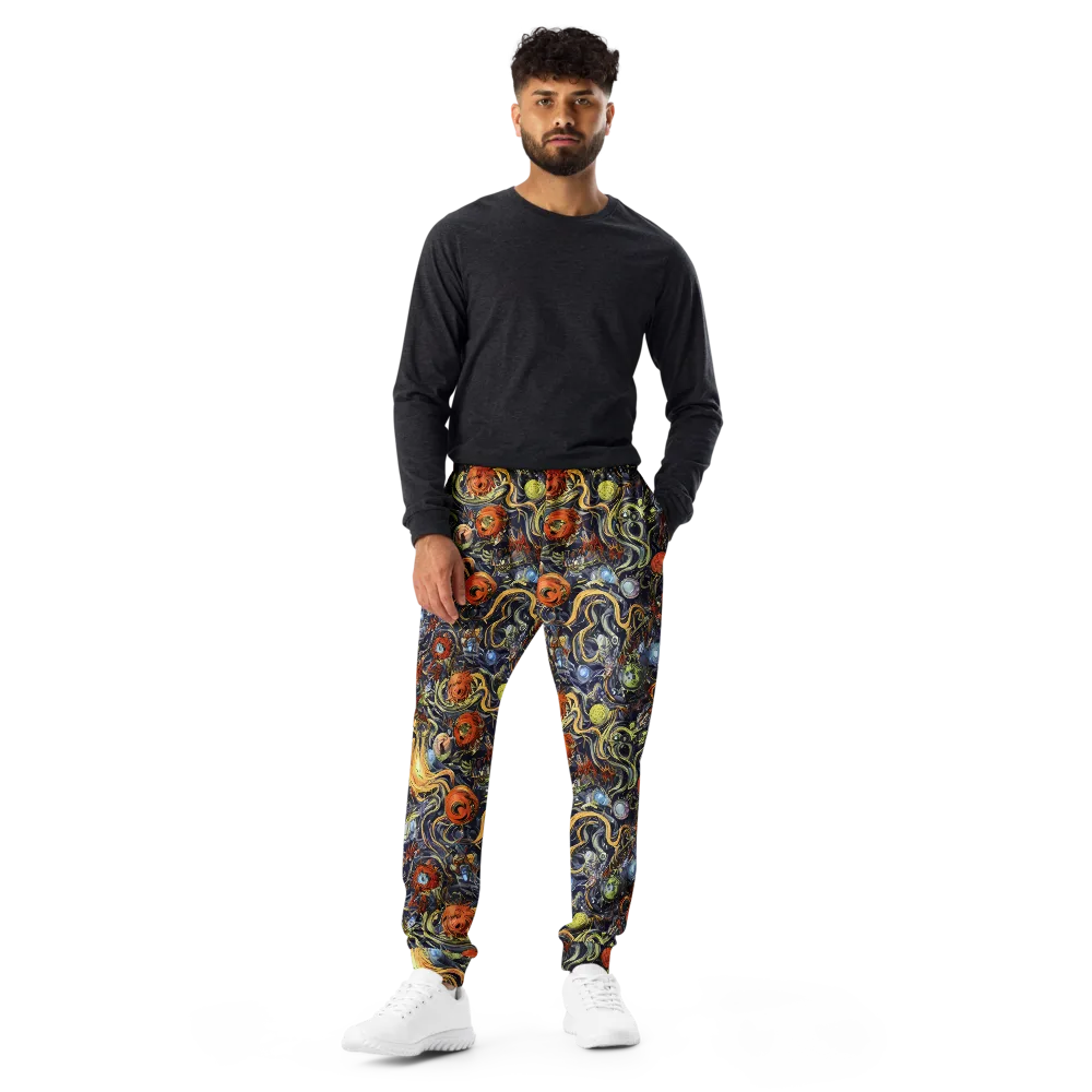 Astral Anarchy on Men's Joggers — Front