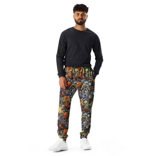 Astral Anarchy on a Men's Joggers