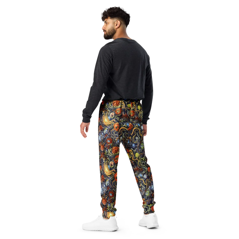Astral Anarchy on Men's Joggers — Back