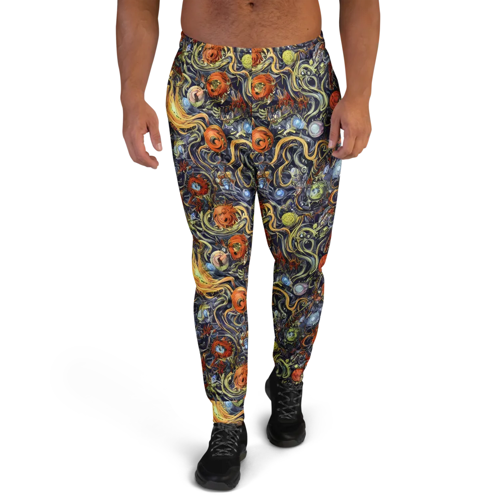 Astral Anarchy on Men's Joggers — Front