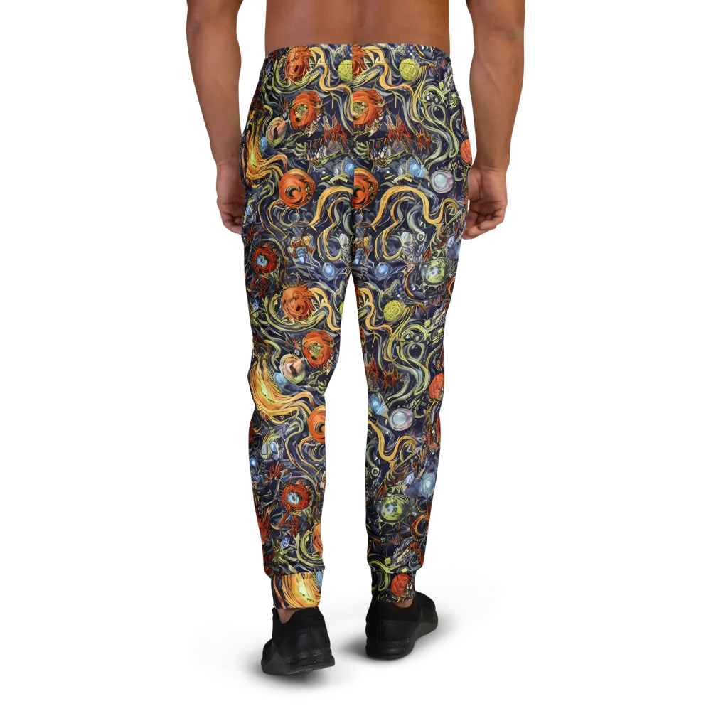 Astral Anarchy on Men's Joggers — Back