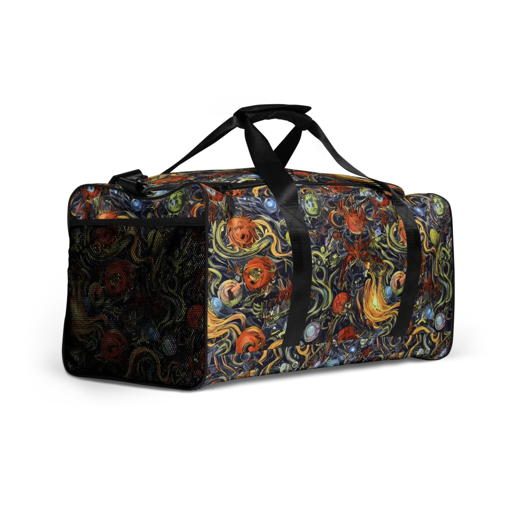Astral Anarchy on Duffle Bag — Right Front