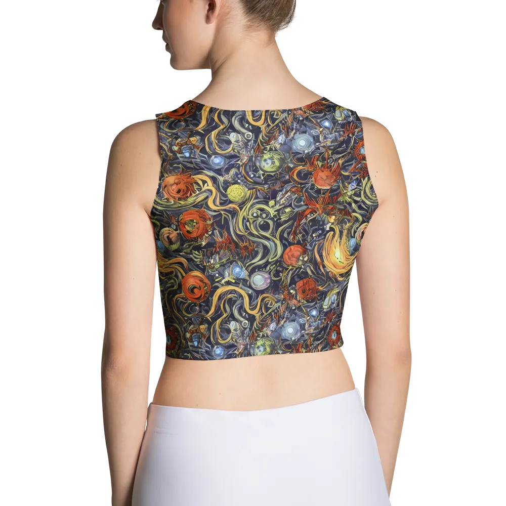 Astral Anarchy on Crop Top — Back