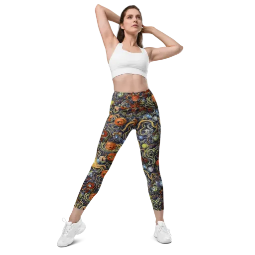 Astral Anarchy on a Leggings with Pockets
