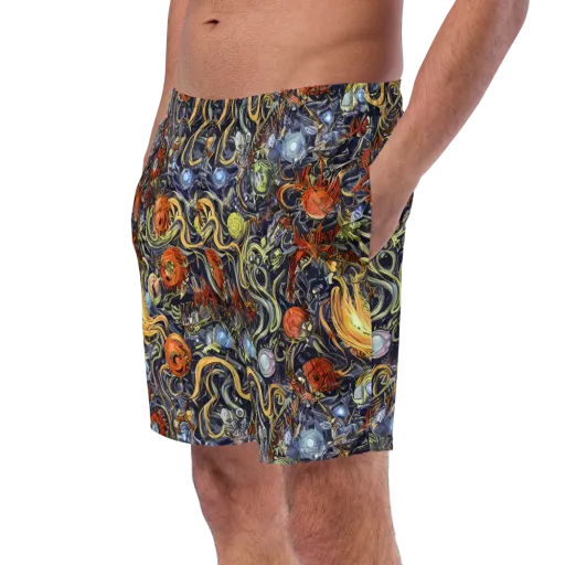 Astral Anarchy on a Swim Trunks