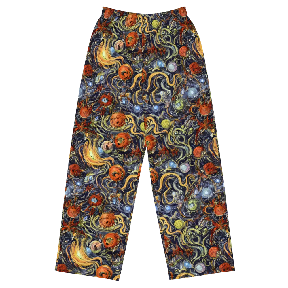 Astral Anarchy on Wide-Leg Pants — Front