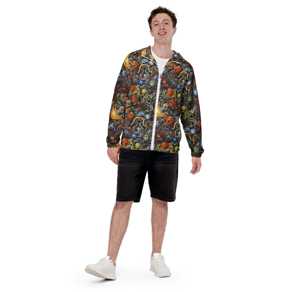 Astral Anarchy on Men's Windbreaker — Front