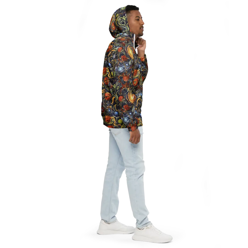 Astral Anarchy on Men's Windbreaker — Right