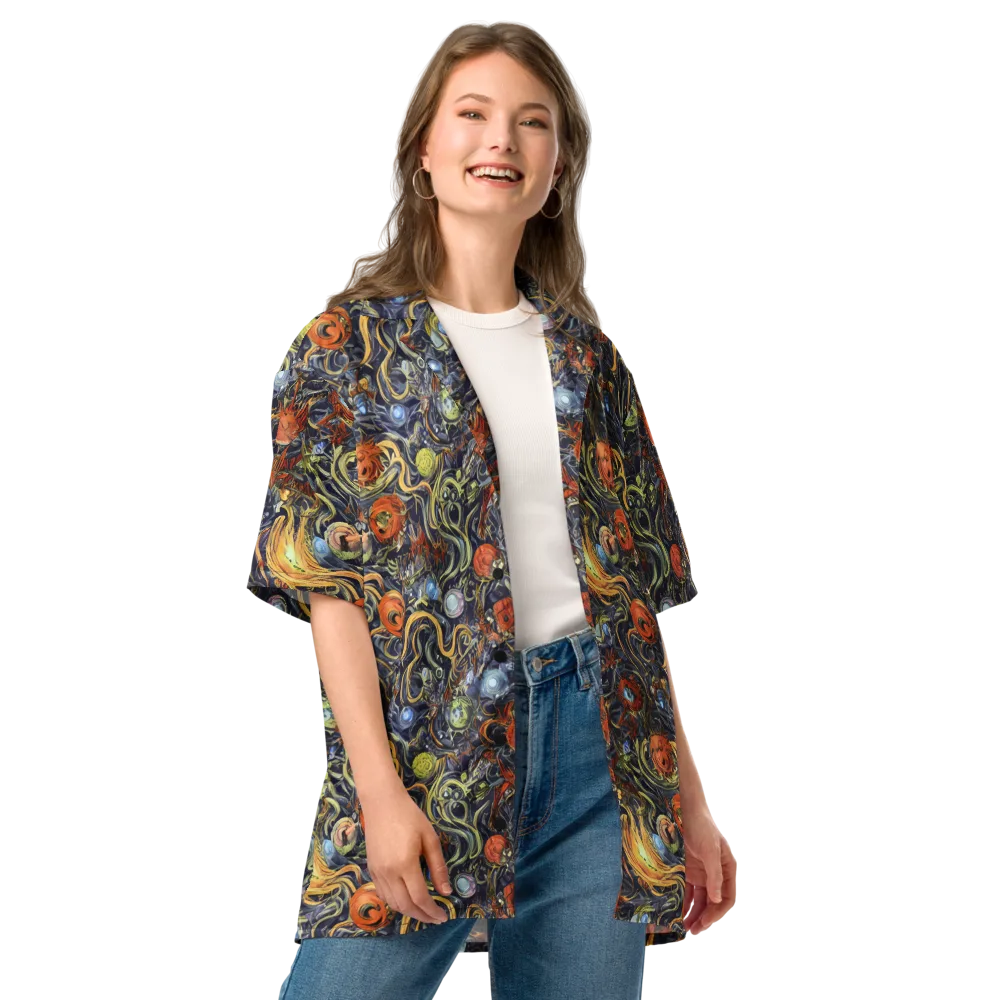 Astral Anarchy on Button Shirt — Front