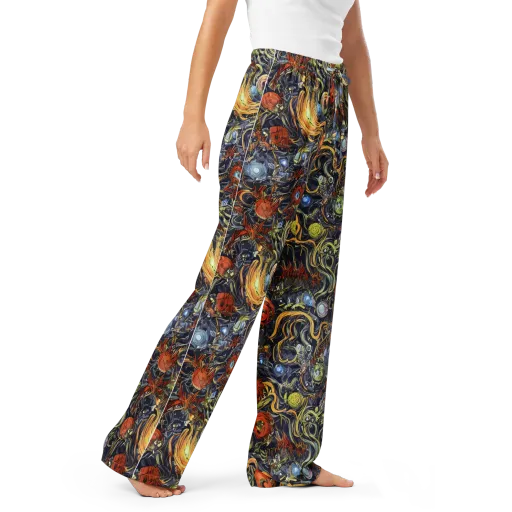 Astral Anarchy on a Women's Pajama Pants