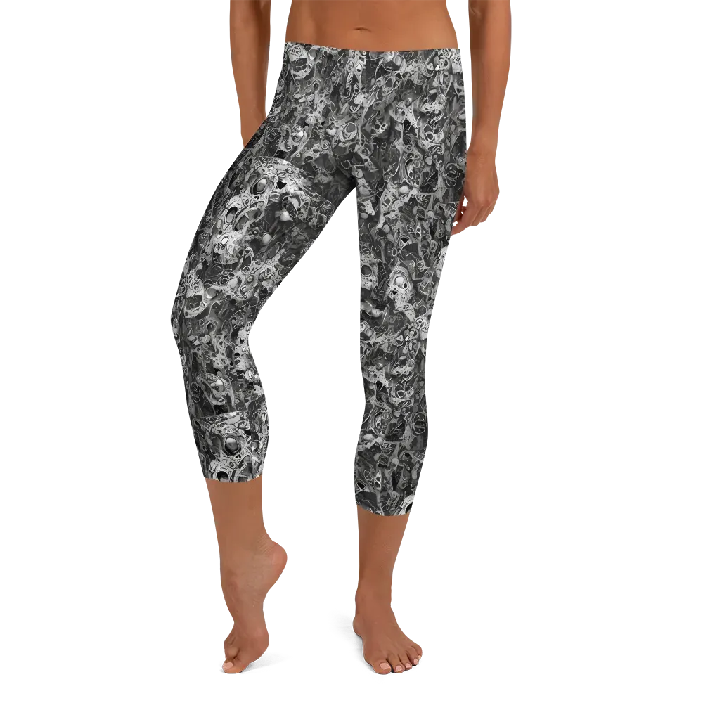 Shadow Anatomy on Capri Leggings — Front