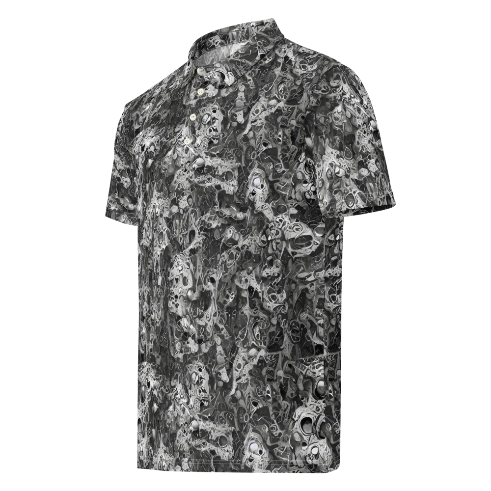 Shadow Anatomy on Men's Slim Fit Polo Shirt — Left Front