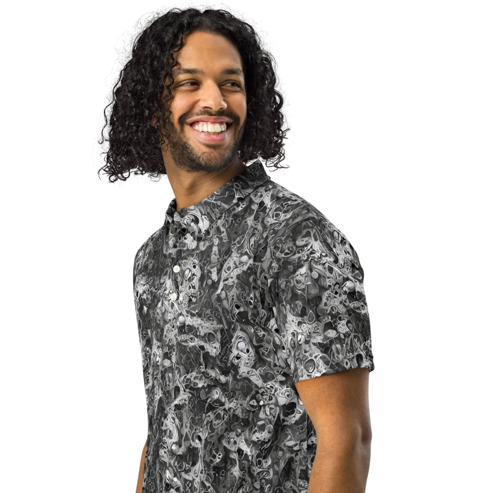 Shadow Anatomy on Men's Slim Fit Polo Shirt — Left Front