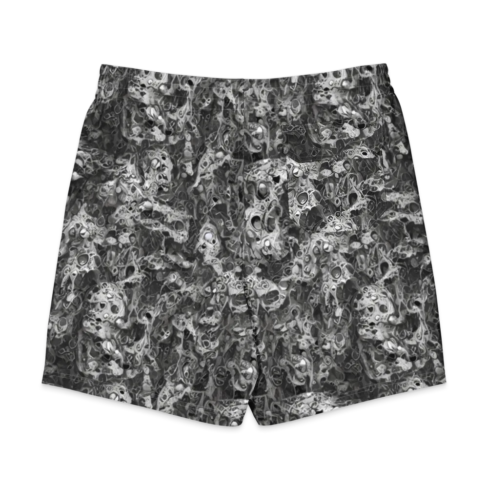 Shadow Anatomy on Men's Board Shorts — Back
