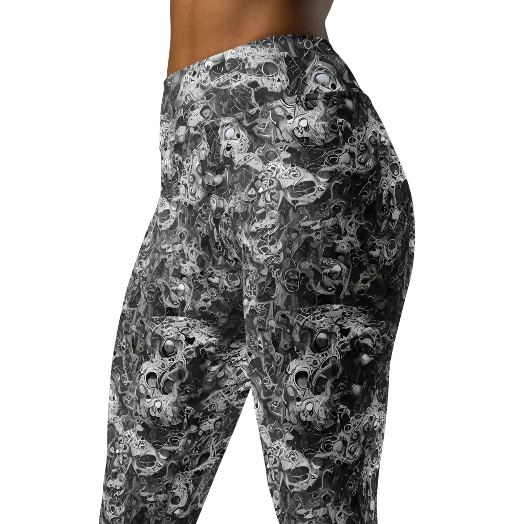 Shadow Anatomy on Yoga Leggings — Left Front