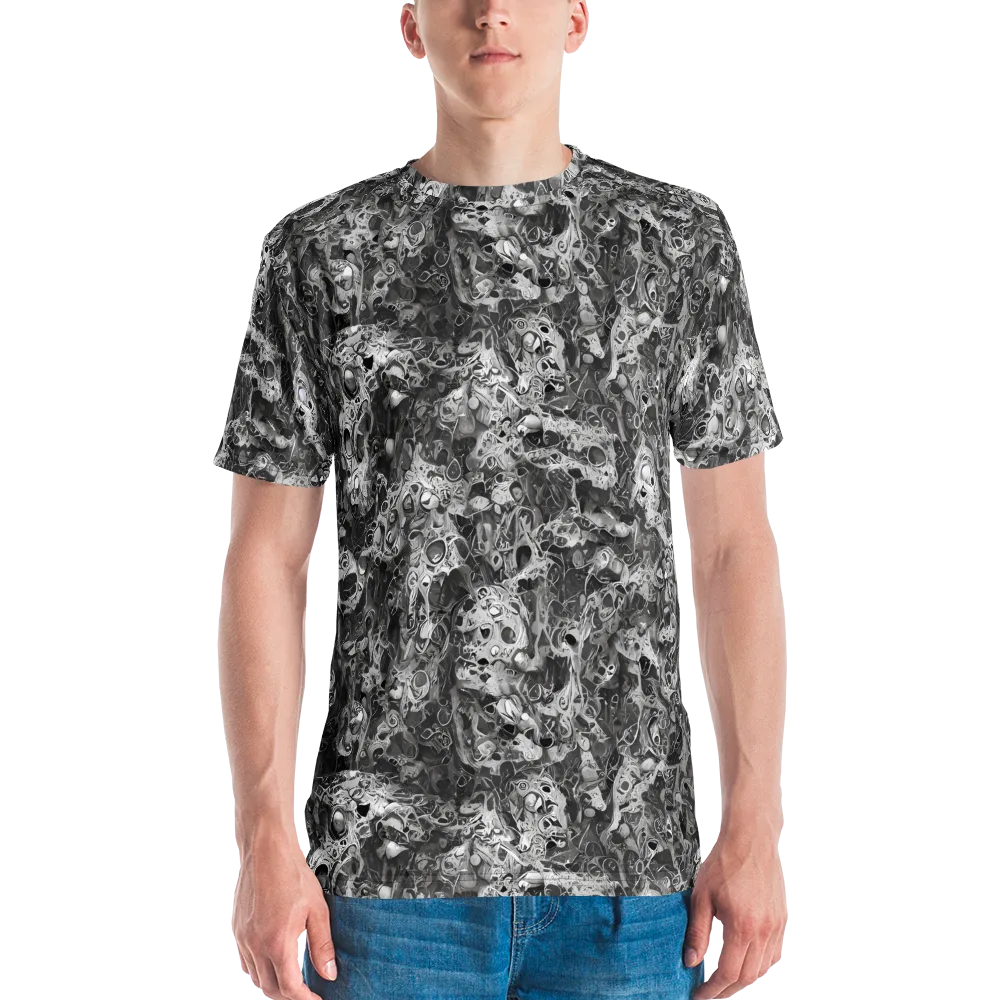 Shadow Anatomy on Men's Crew Neck T-Shirt — Front