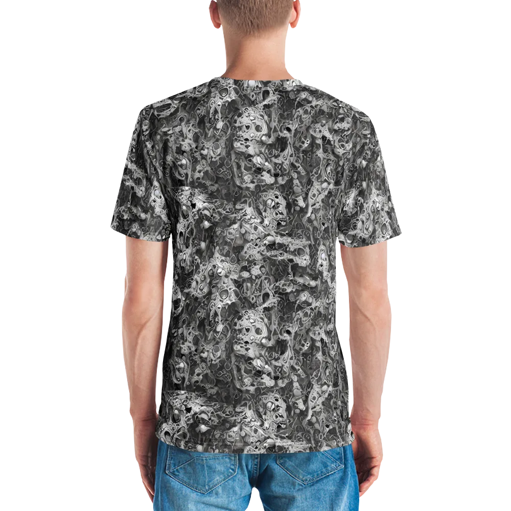 Shadow Anatomy on Men's Crew Neck T-Shirt — Back