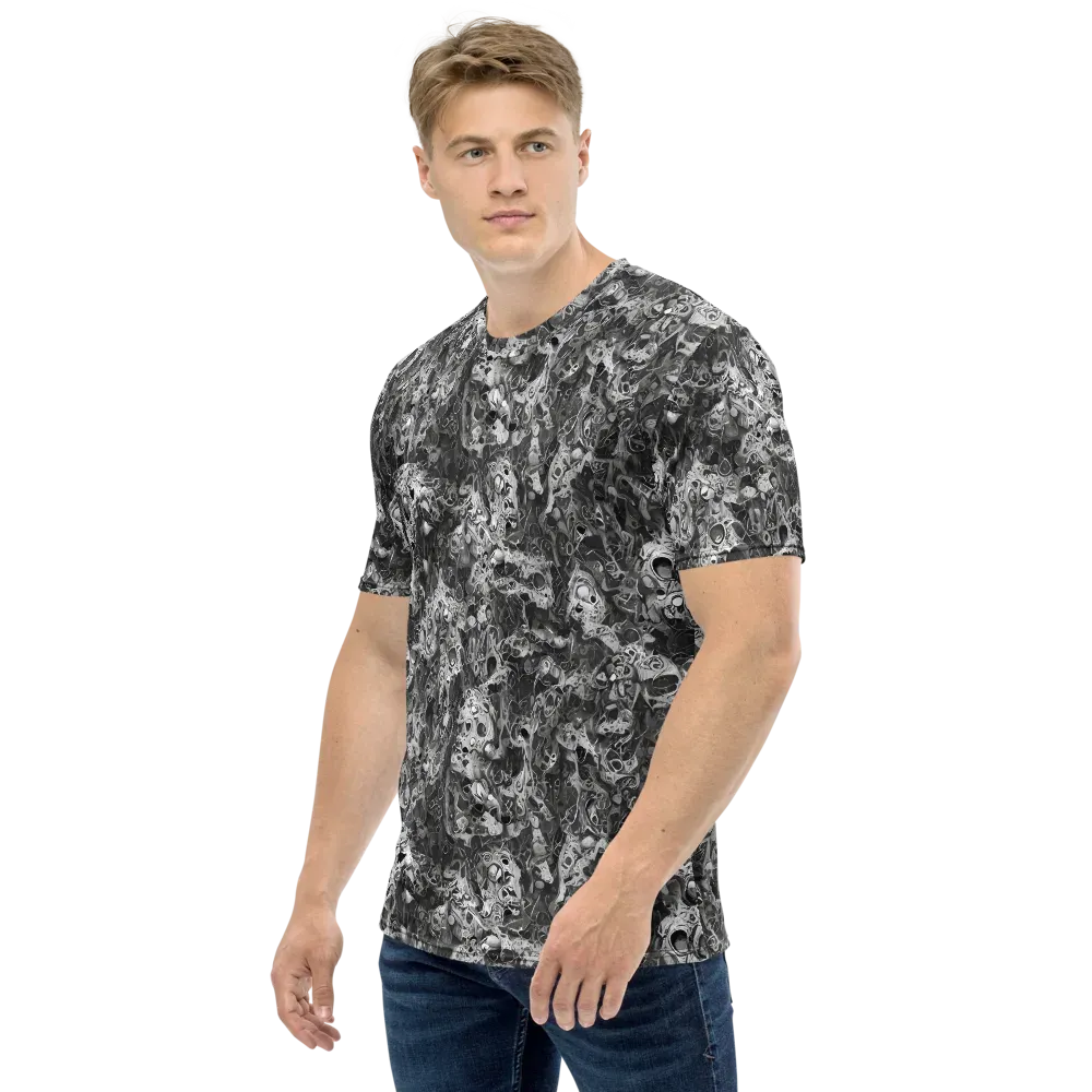 Shadow Anatomy on Men's Crew Neck T-Shirt — Left