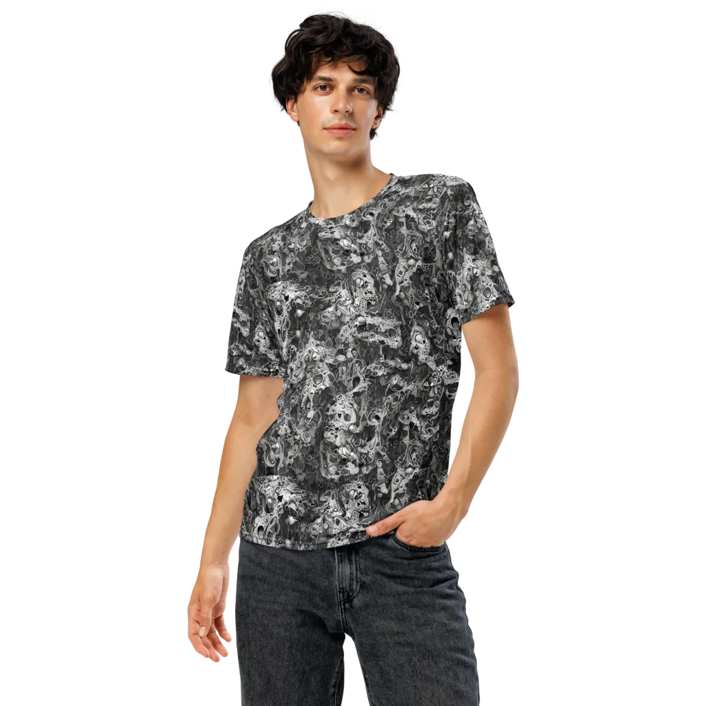 Shadow Anatomy on Men's Crew Neck T-Shirt — Front