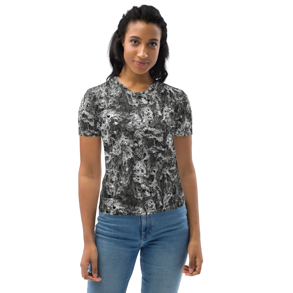 Shadow Anatomy on Women's Crew Neck T-Shirt — Front