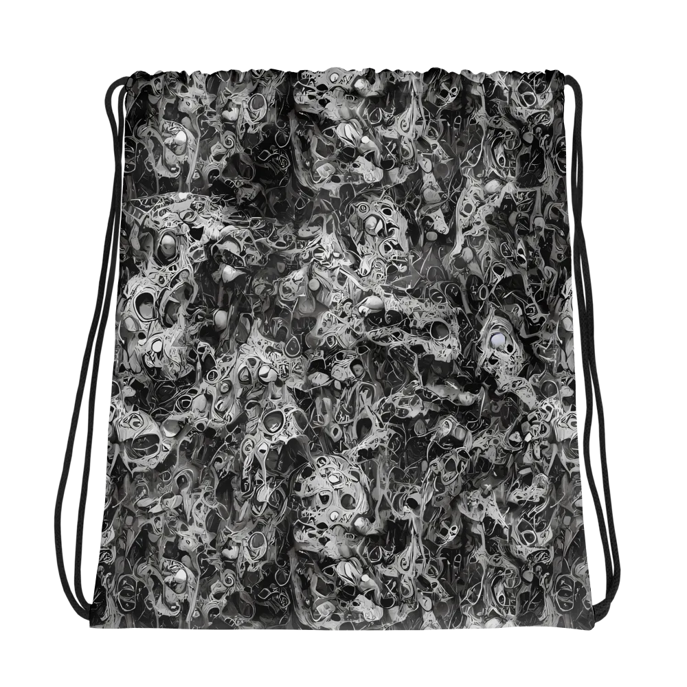 Shadow Anatomy on Drawstring Bag — Photo