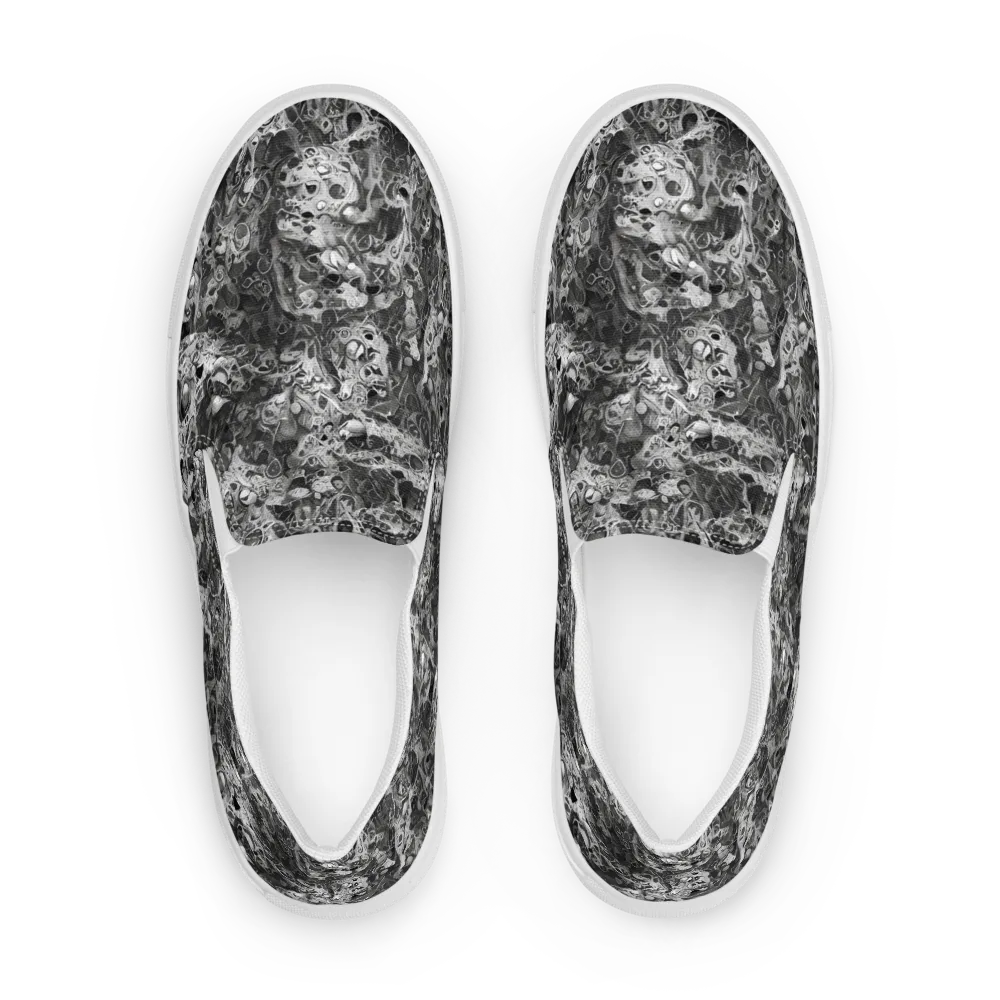 Shadow Anatomy on Women's Slip-On Canvas Shoes — Front