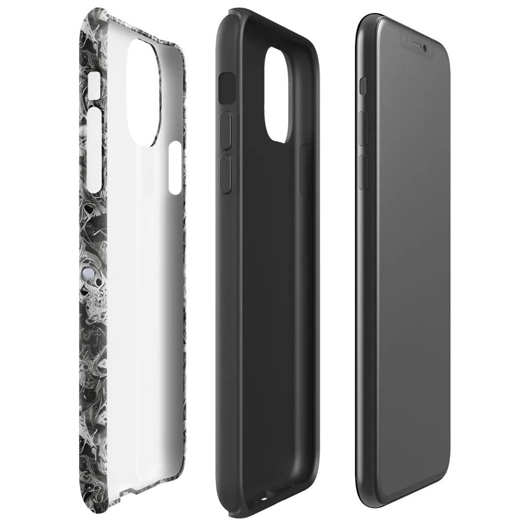 Shadow Anatomy on Tough Case for iPhone® — Right