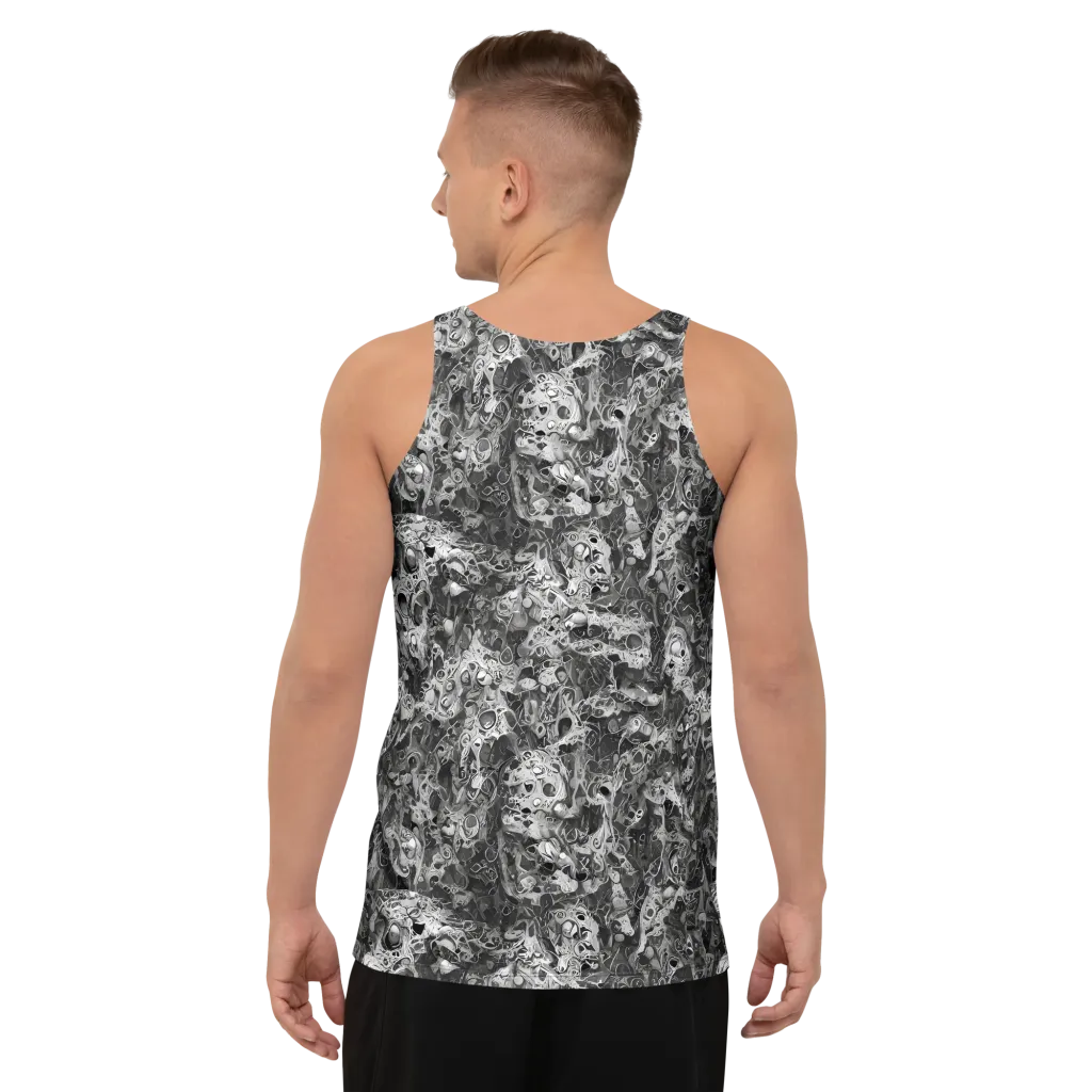 Shadow Anatomy on Men's Tank Top — Back