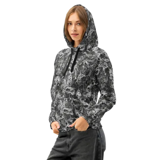 Shadow Anatomy on a Cotton Hoodie
