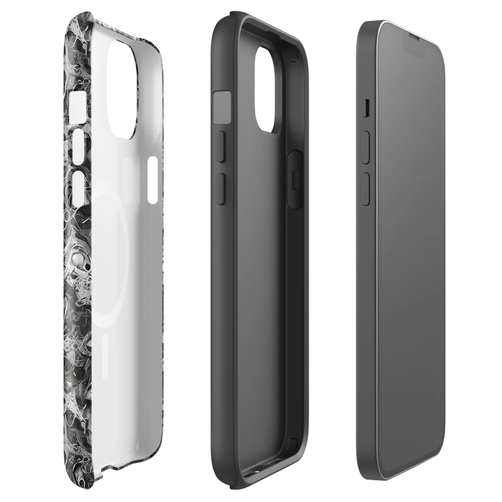 Shadow Anatomy on MagSafe Tough Case for iPhone® — Front