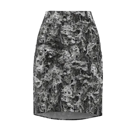 Shadow Anatomy on a Pencil Skirt