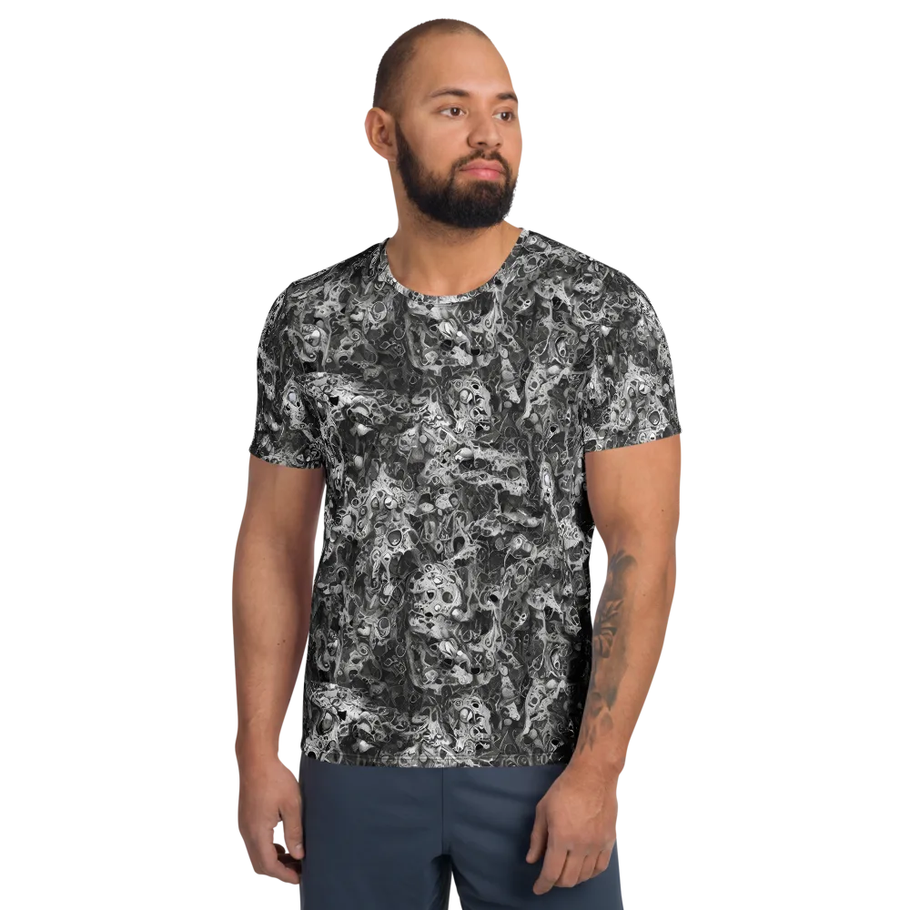 Shadow Anatomy on Men's Athletic T-Shirt — Front