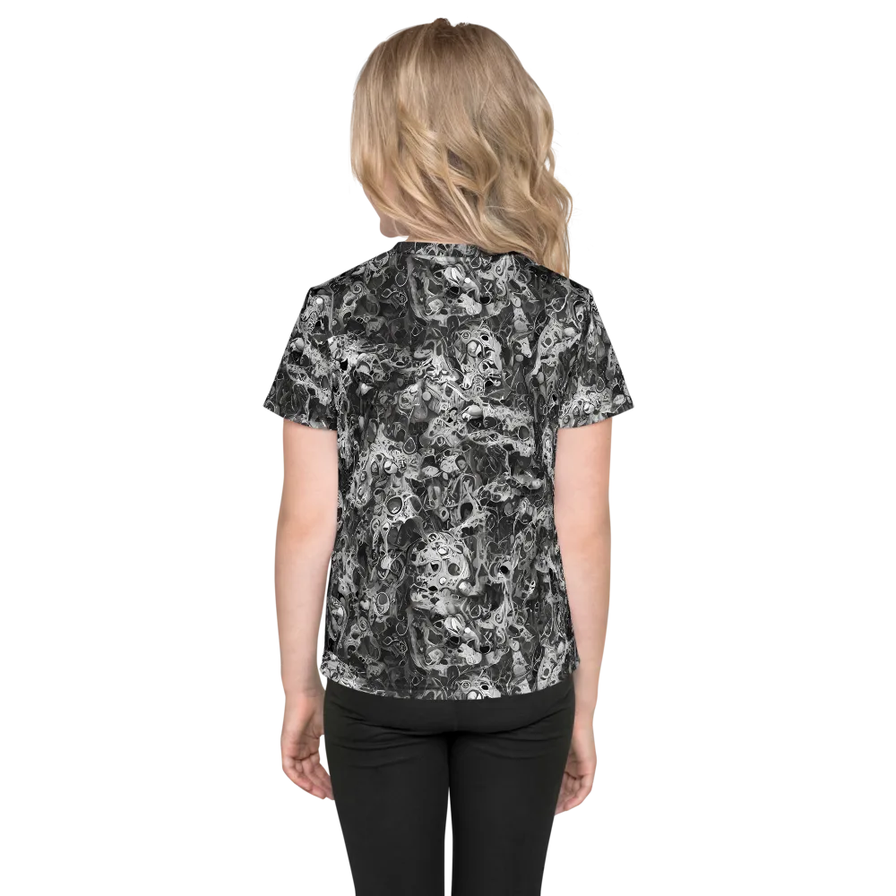 Shadow Anatomy on Kids Crew Neck T-Shirt — Back