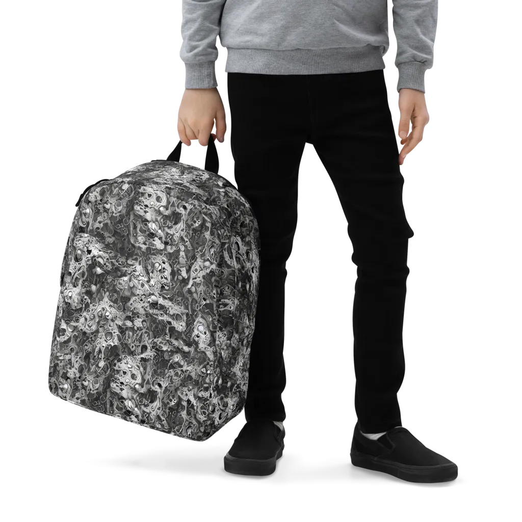 Shadow Anatomy on Minimalist Backpack — Zoomed-in