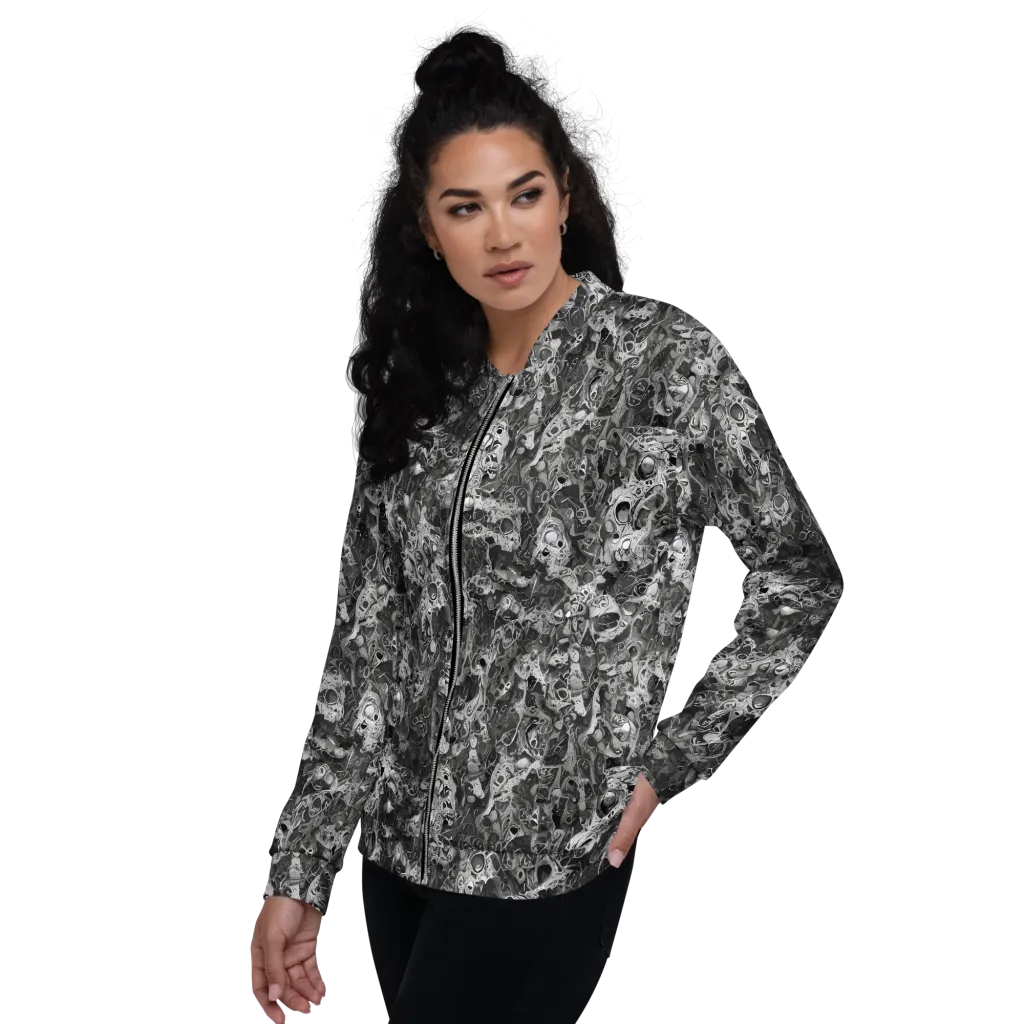 Shadow Anatomy on Bomber Jacket — Left