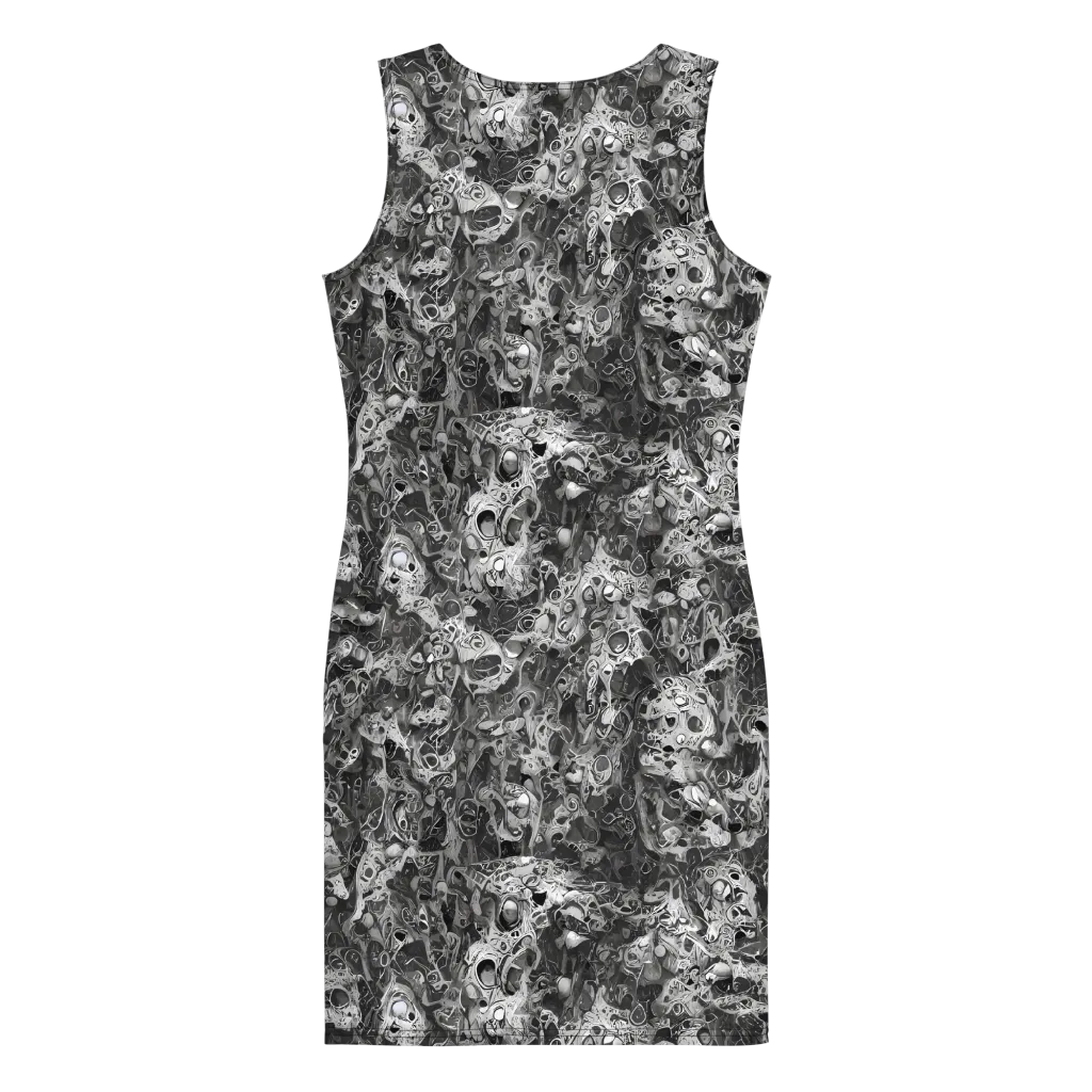Shadow Anatomy on Bodycon Dress — Back