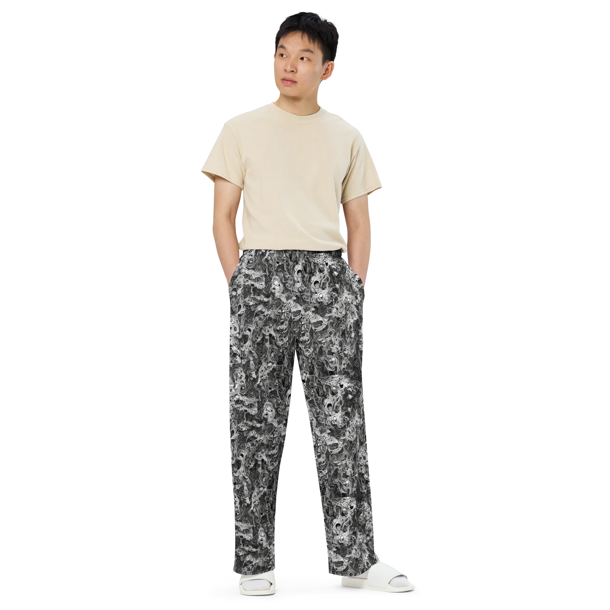 Shadow Anatomy on Wide-Leg Pants — Front