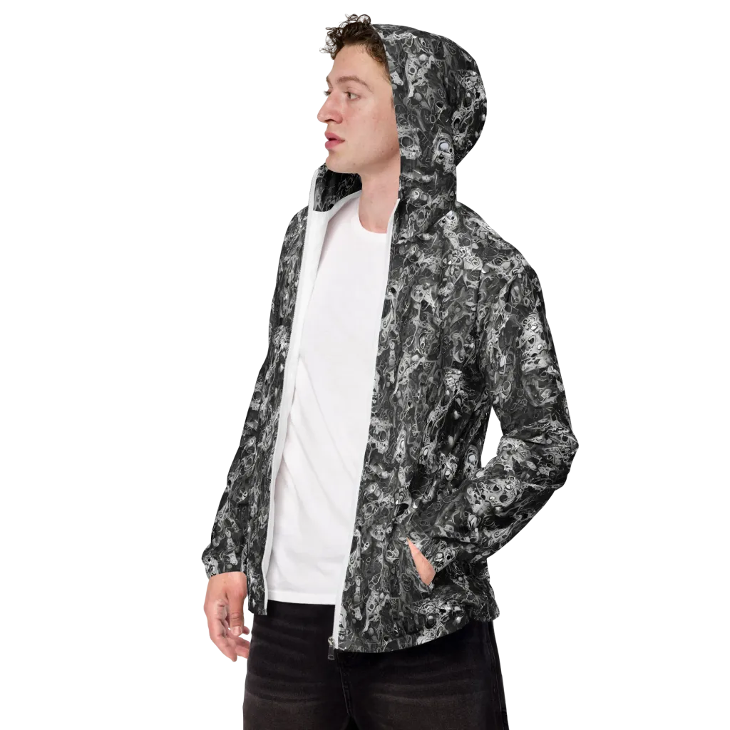 Shadow Anatomy on Men's Windbreaker — Left Front