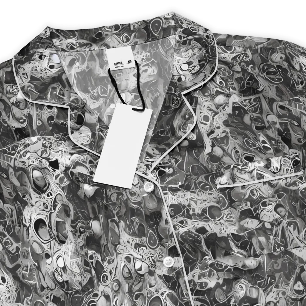 Shadow Anatomy on Women's Short Sleeve Pajama Top — Product details