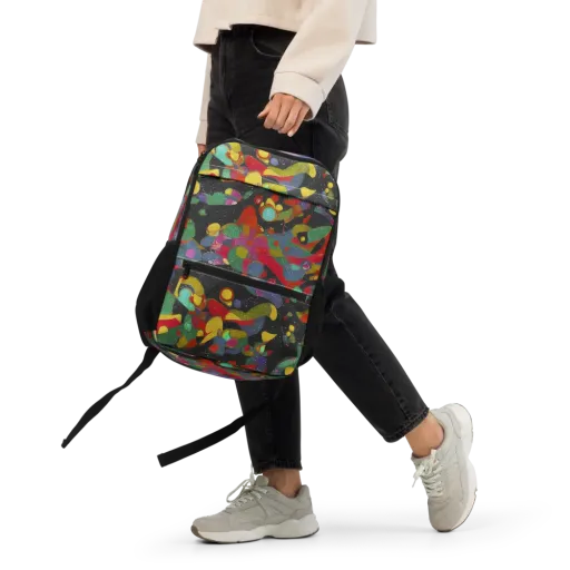 Afterdark Mosaic on a Utility Backpack