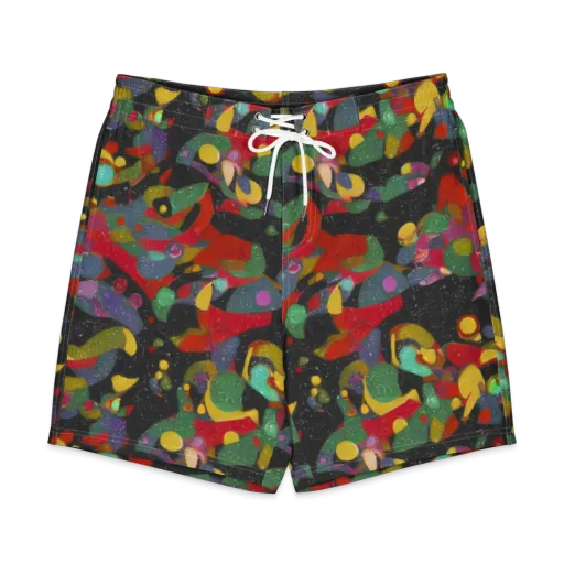 Afterdark Mosaic on a Men's Board Shorts