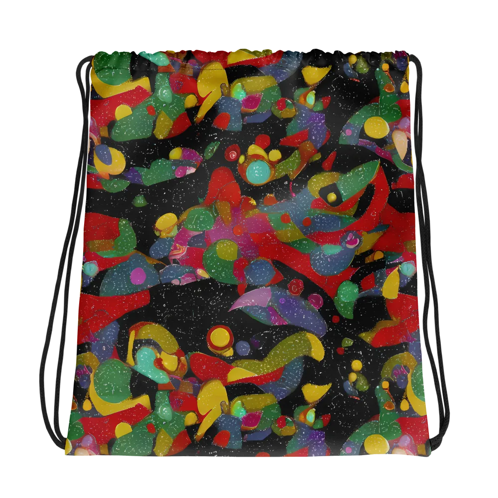 Afterdark Mosaic on Drawstring Bag — Photo